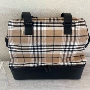 NWT Beis Plaid 2.0 Mini Weekender